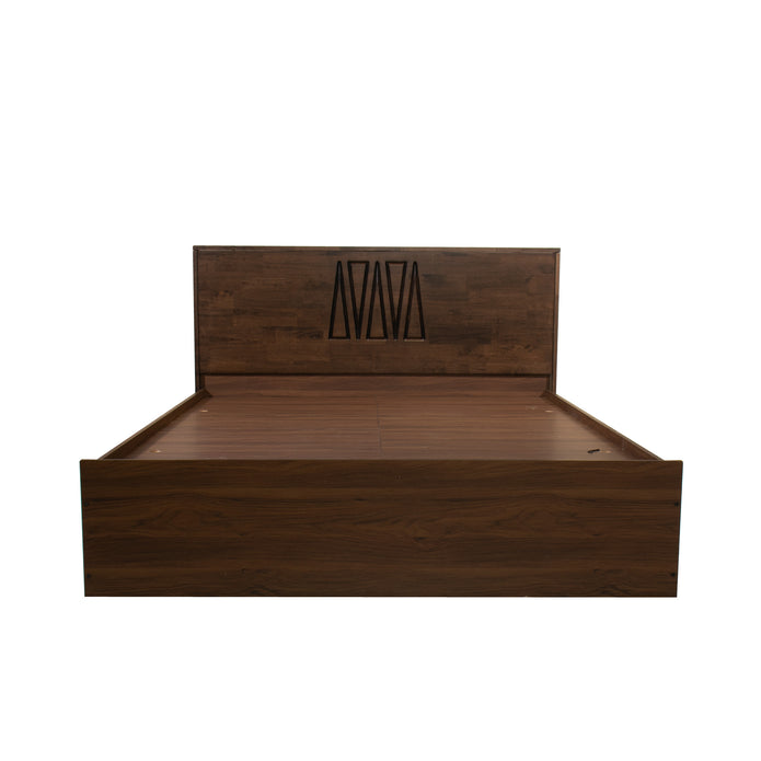 Graces Solidwood Headbord Queen Bed With Box Storage (Non-Woveen)