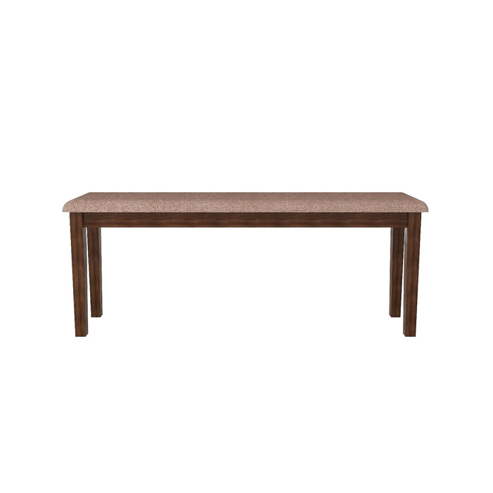 Dallas 6 Seater Solid Wood Dining Set With Bench