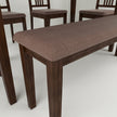 Dallas 6 Seater Solid Wood Dining Set With Bench