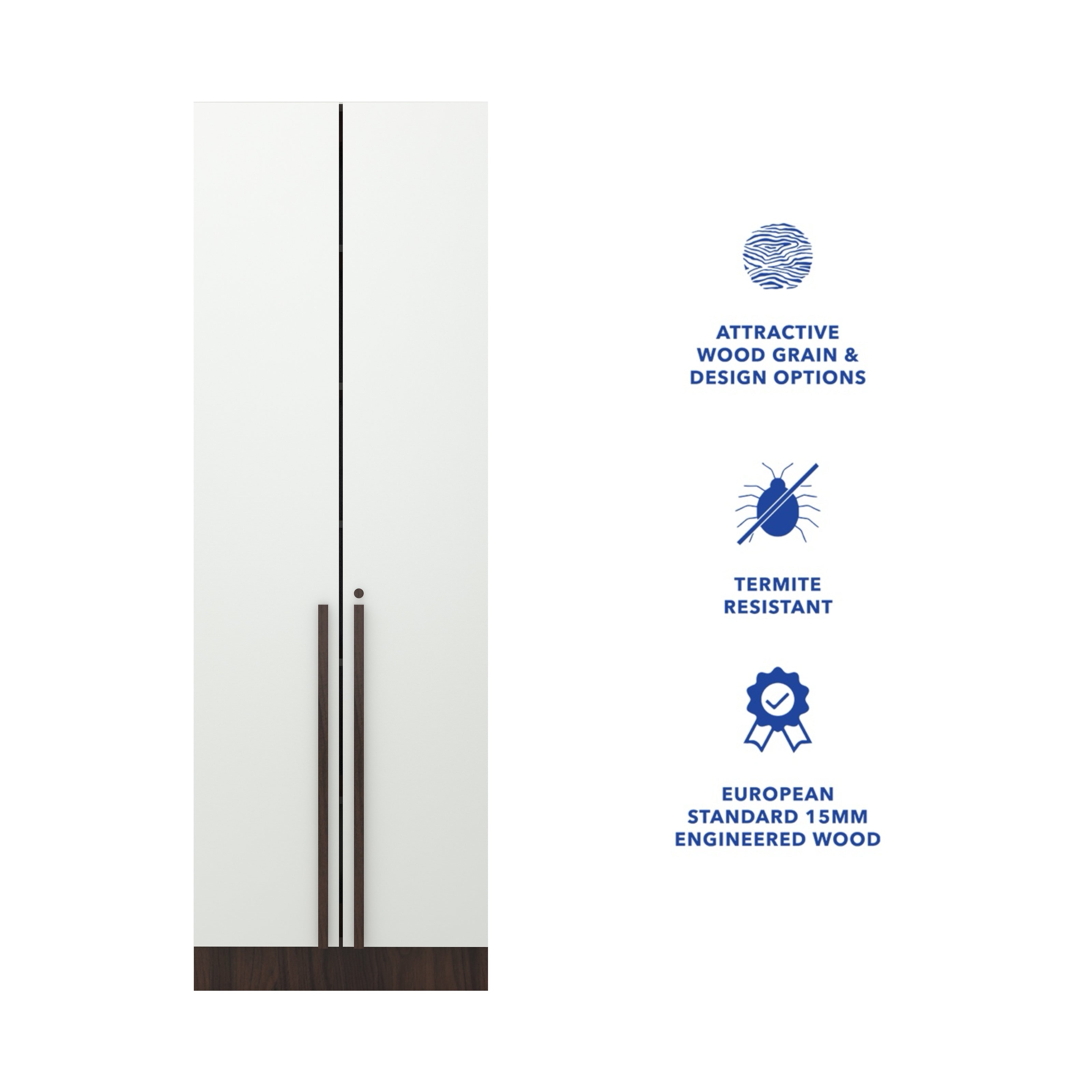 Kenzou 2 Door Wardrobe