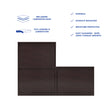 Kamiya Shoe Rack In Columbia Walnut