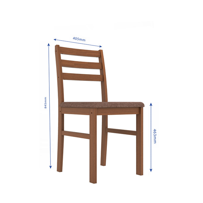 Seattle Starter 6 Seater Solid Wood Dining Set