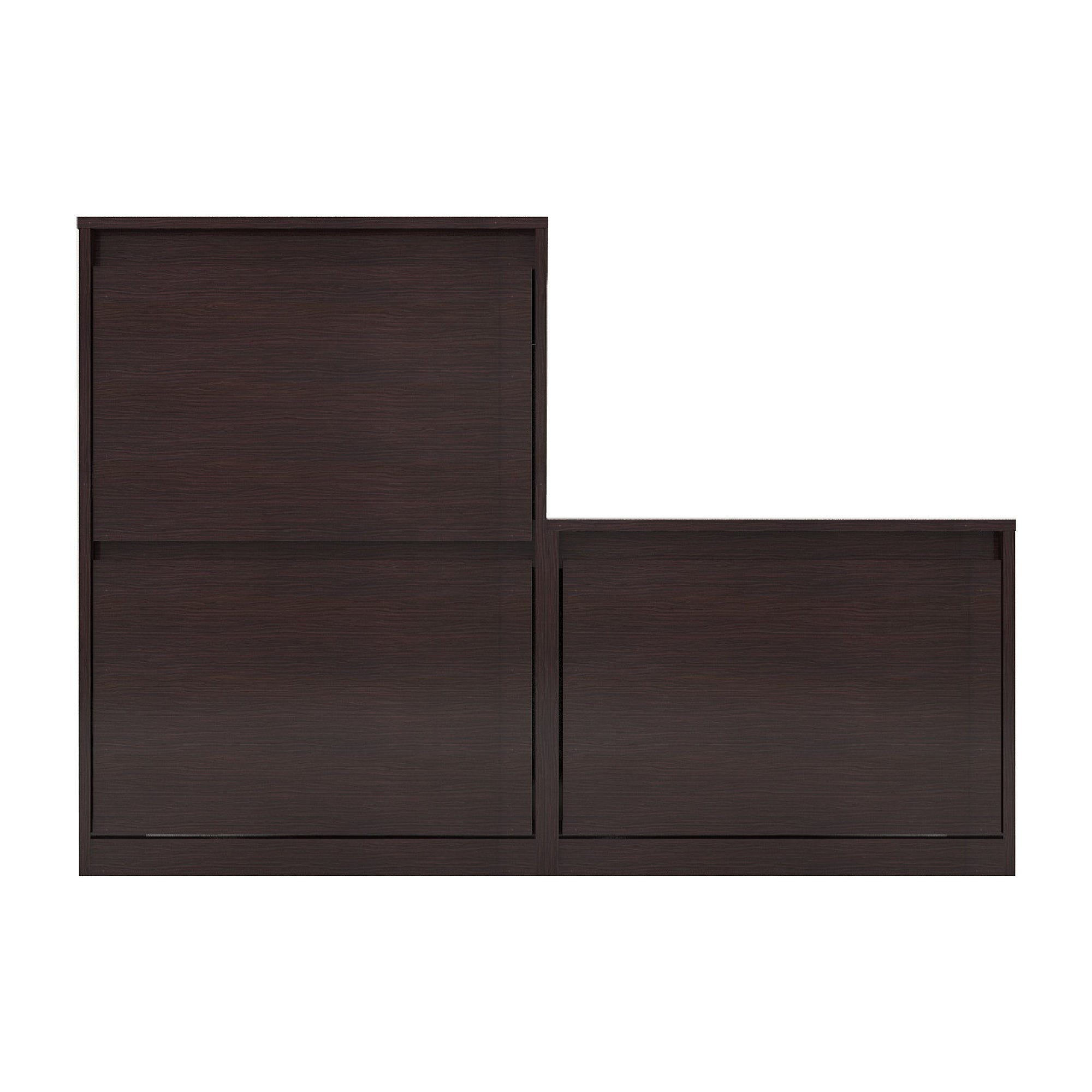 Kamiya Shoe Rack In Columbia Walnut