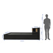 Hoshi Bed With Box Storage With Rattan (Non-Woveen)