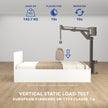 Vesper Bed With Premium Fabric And Box Storage - King Bed
