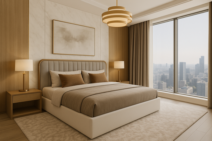 Calla Bed With Premium Fabric And Box Storage - King Bed