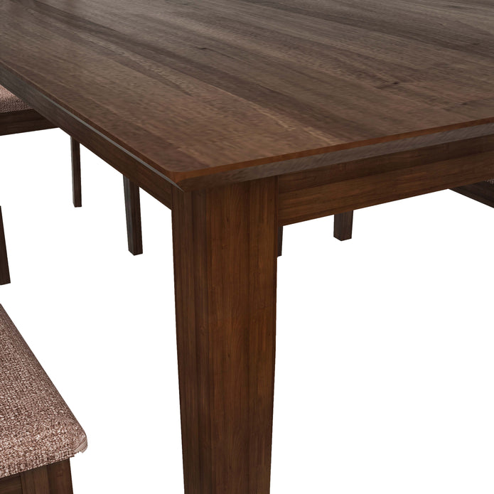 Seattle Starter 6 Seater Solid Wood Dining Set