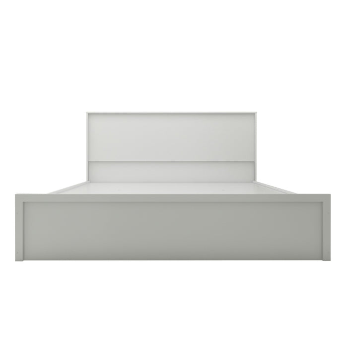 Clementine Bed With Premium Fabric And Box Storage - King Bed