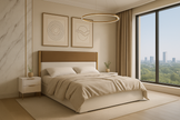 Kai Bed With Premium Fabric And Box Storage - King Bed